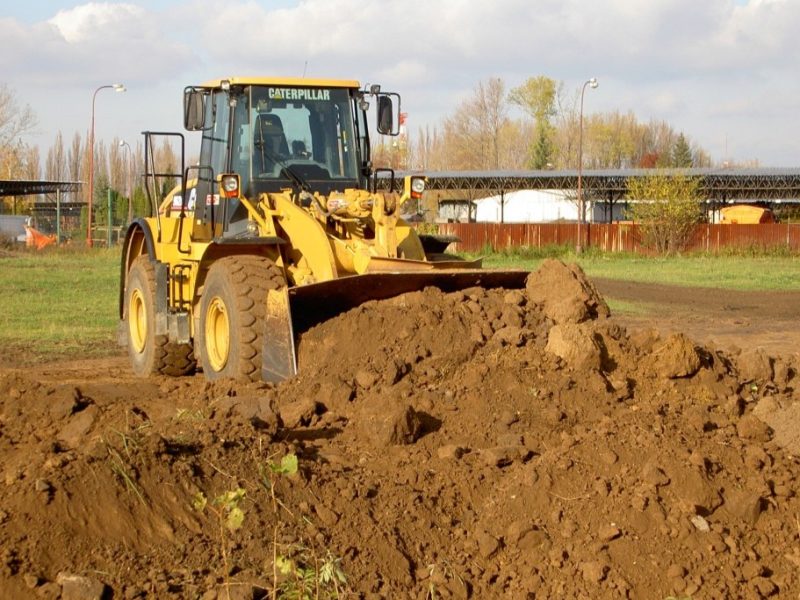 Skrývka zeminy Hudec Semtěš