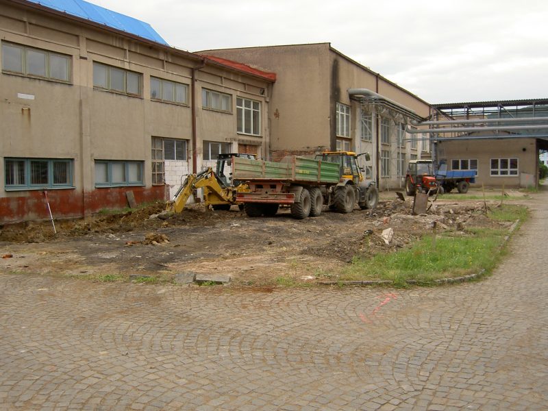 Příjezdová komunikace Hudec Semtěš